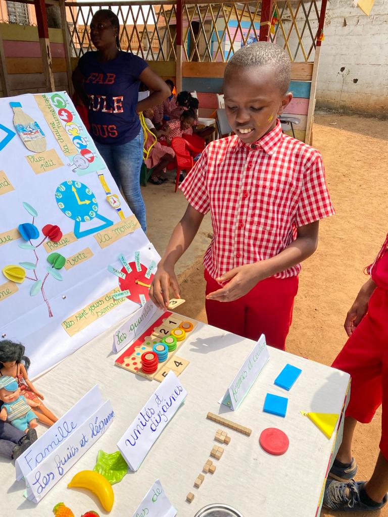 Activités et vie du centre Montessori Cameroun